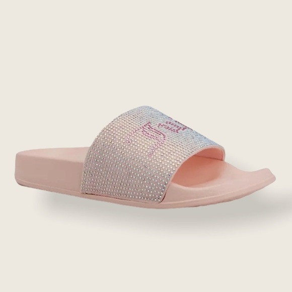 Juicy couture glitter slides - Picture 1 of 2
